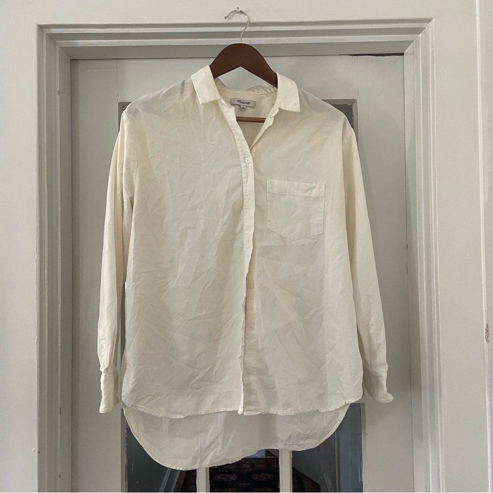 Madewell Women’s White Button Down